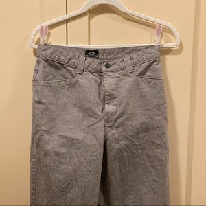 Grey Lee High Waisted Pants, Size 8